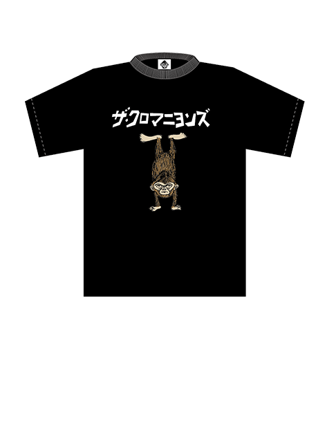 逆立ちTシャツ（黒）