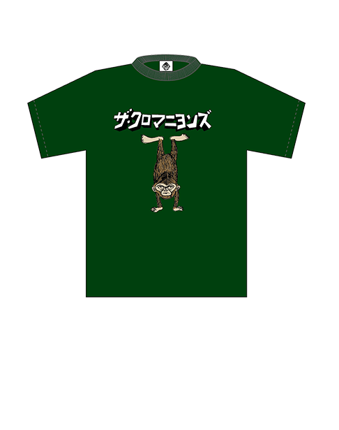 逆立ちTシャツ（緑）